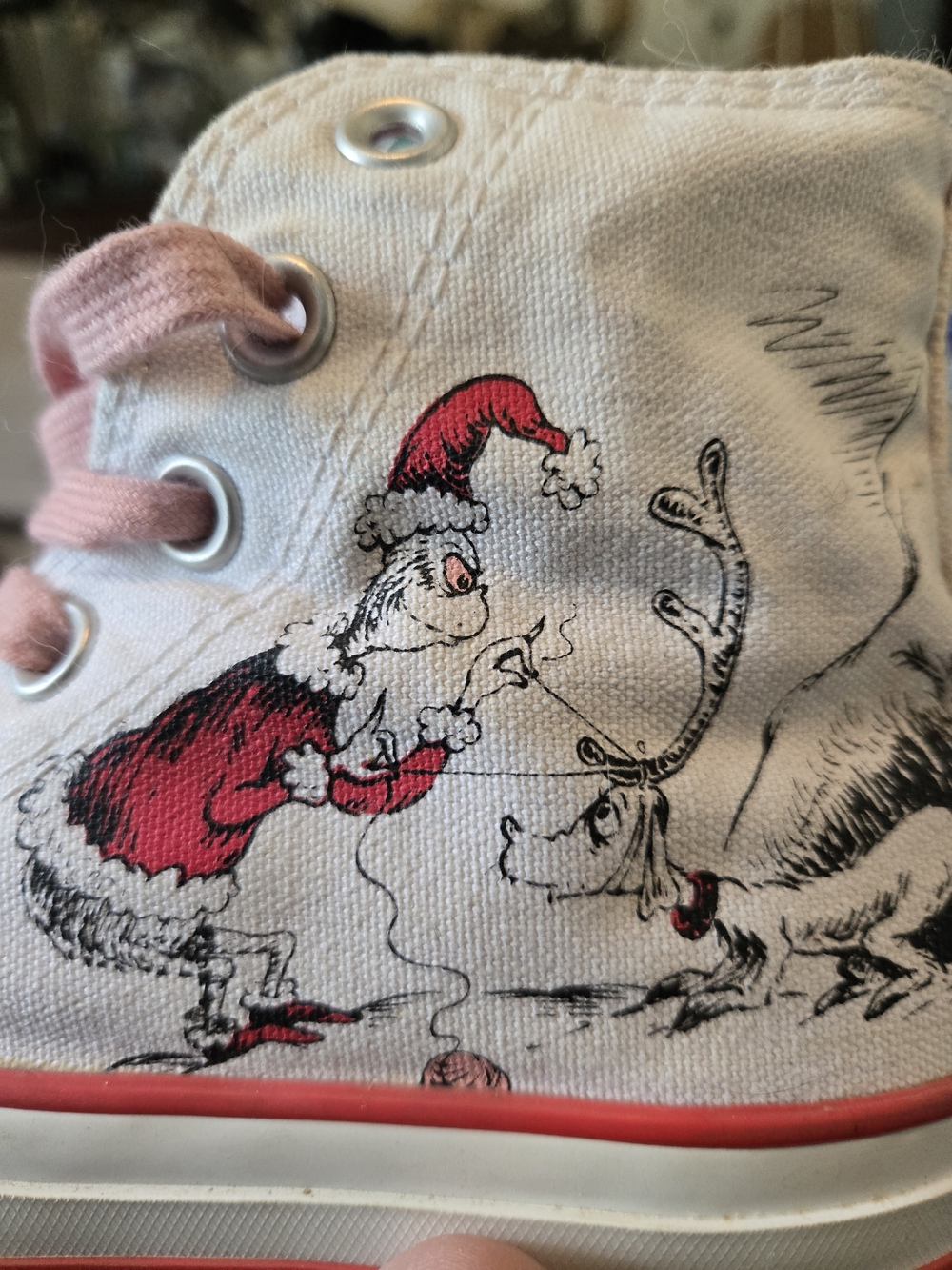 Converse X The Grinch That Stole Christmas, Sz 3.5